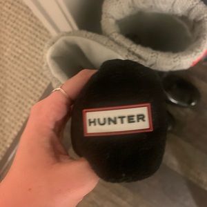 BLACK THERMAL SOCKS FOR TALL HUNTER RAINBOOTS
